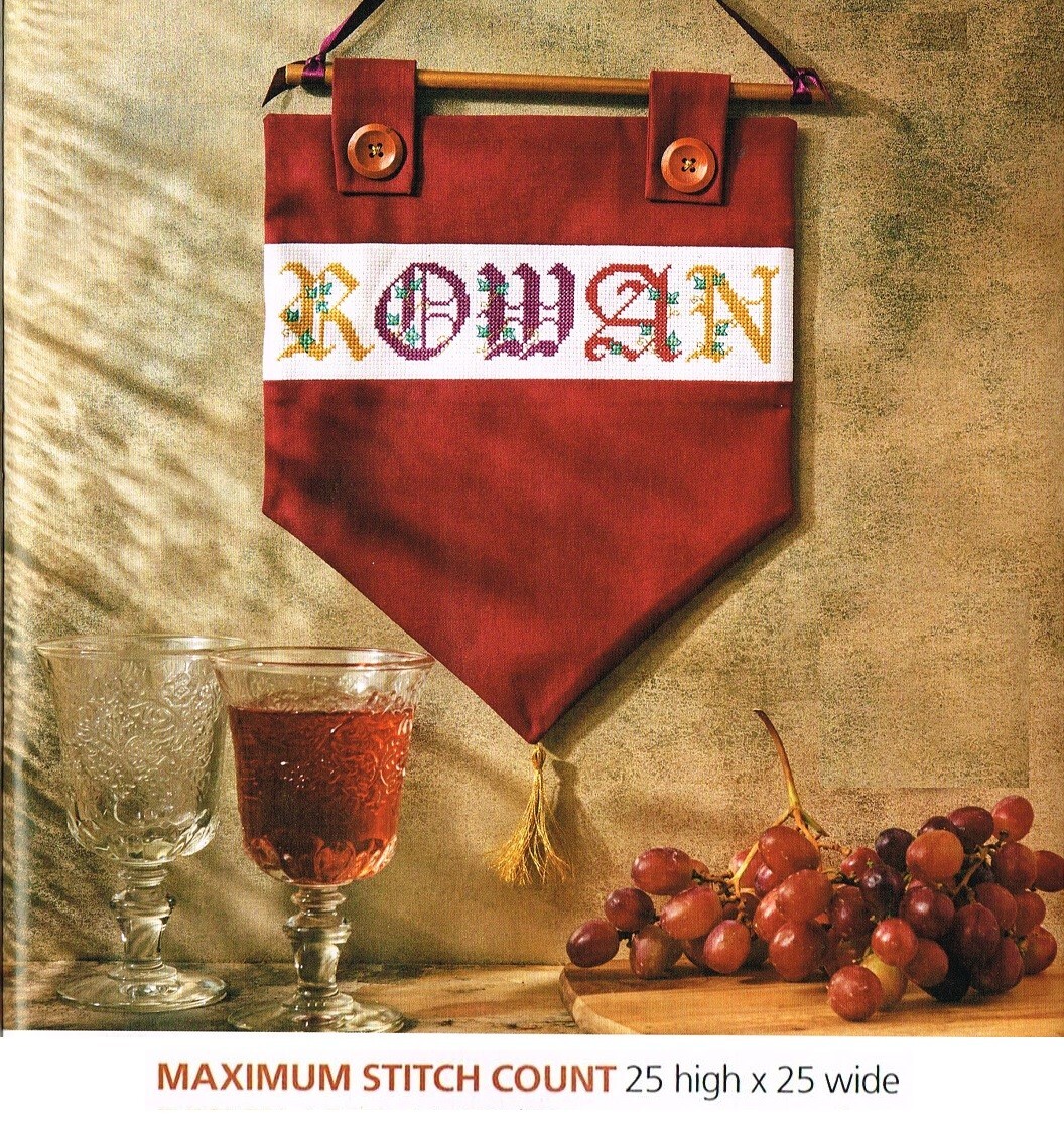 MEDIEVAL ABC   CROSS STITCH  PATTERN ONLY   EQ  RUY