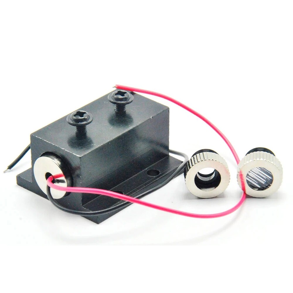 Dot/Line/Cross Adjustable 30mw 980nm IR Infra-Red Laser Module w 12mm Heatsink
