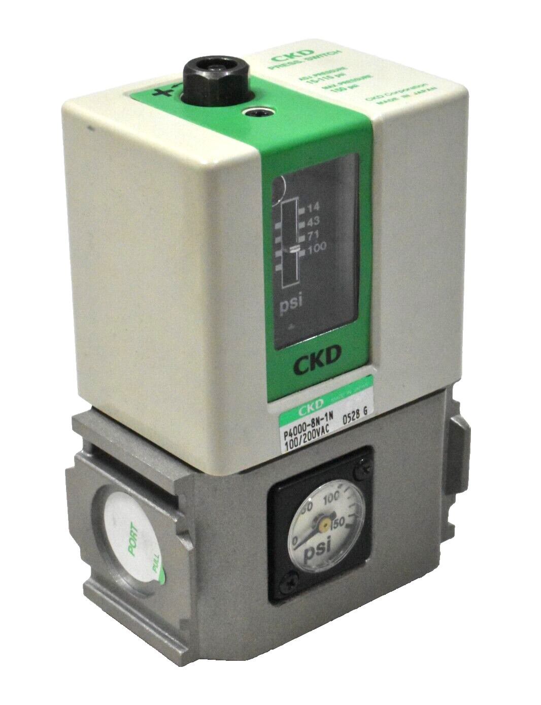 CKD P4000-8N-1N Mechanical Pressure Switch NOS