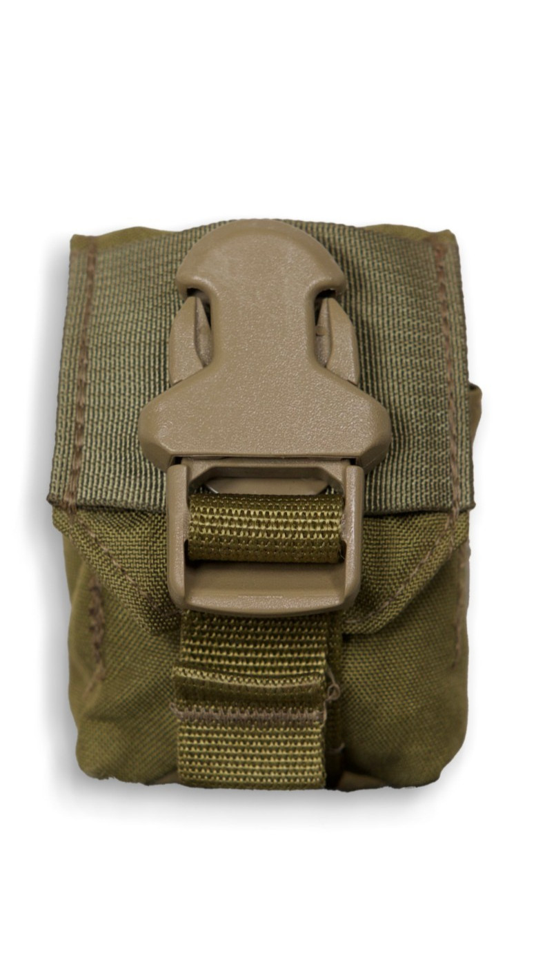 Eagle Industries Khaki SFLCS Single Frag Grenade Pouch V2