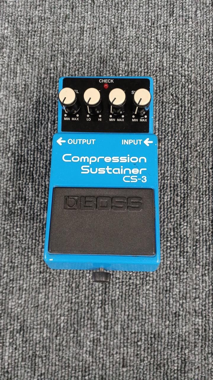 BOSS CS-3 Compression Sustainer Effects Pedal