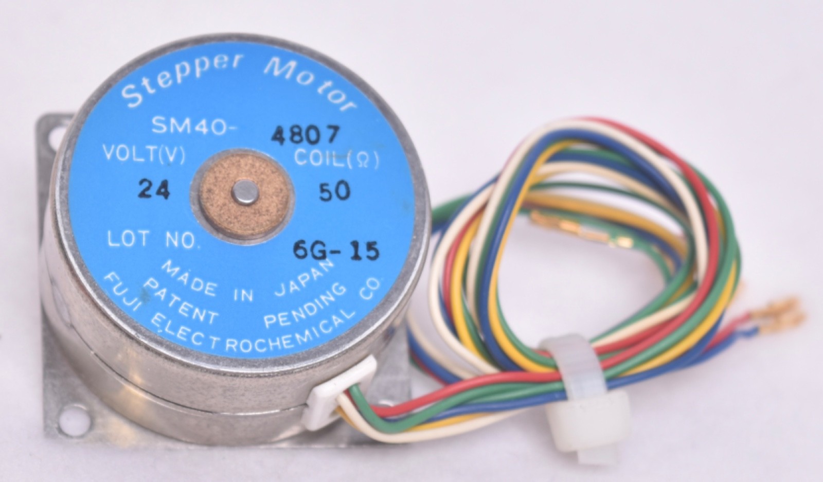 Fuji Electrochemical Stepper Motor SM40 4807 SM40-4807