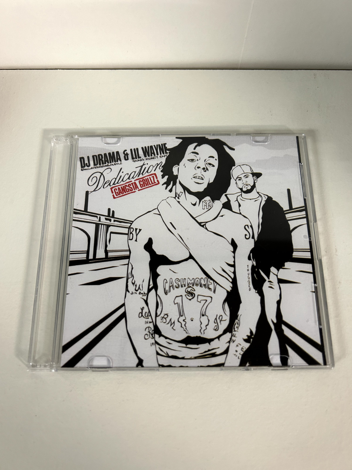 DJ DRAMA LIL WAYNE THE DEDICATION 1 GANGSTA GRILLZ PROMO MIXTAPE MIX CD
