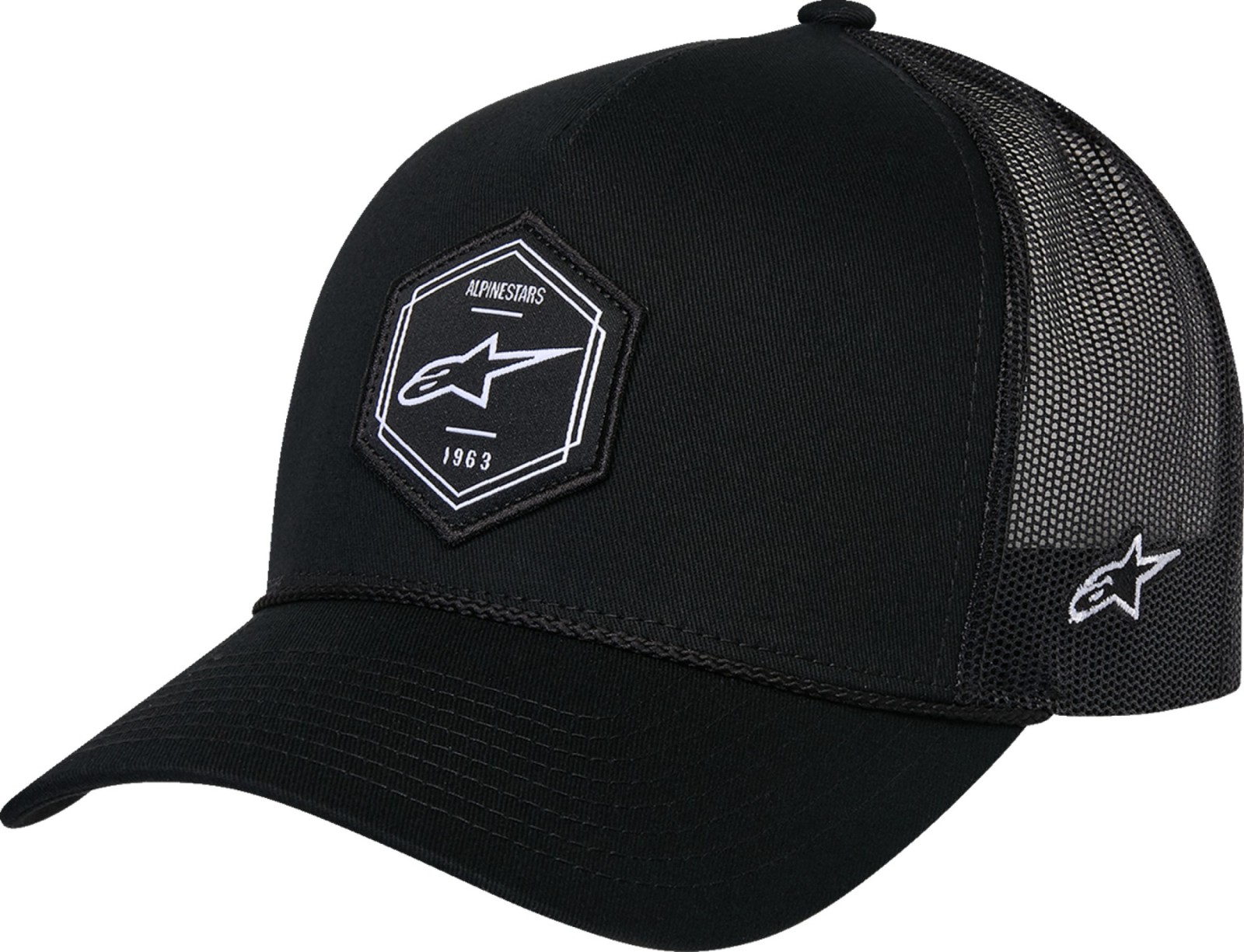 Alpinestars Hexeon Snacpback Trucker Hat Black
