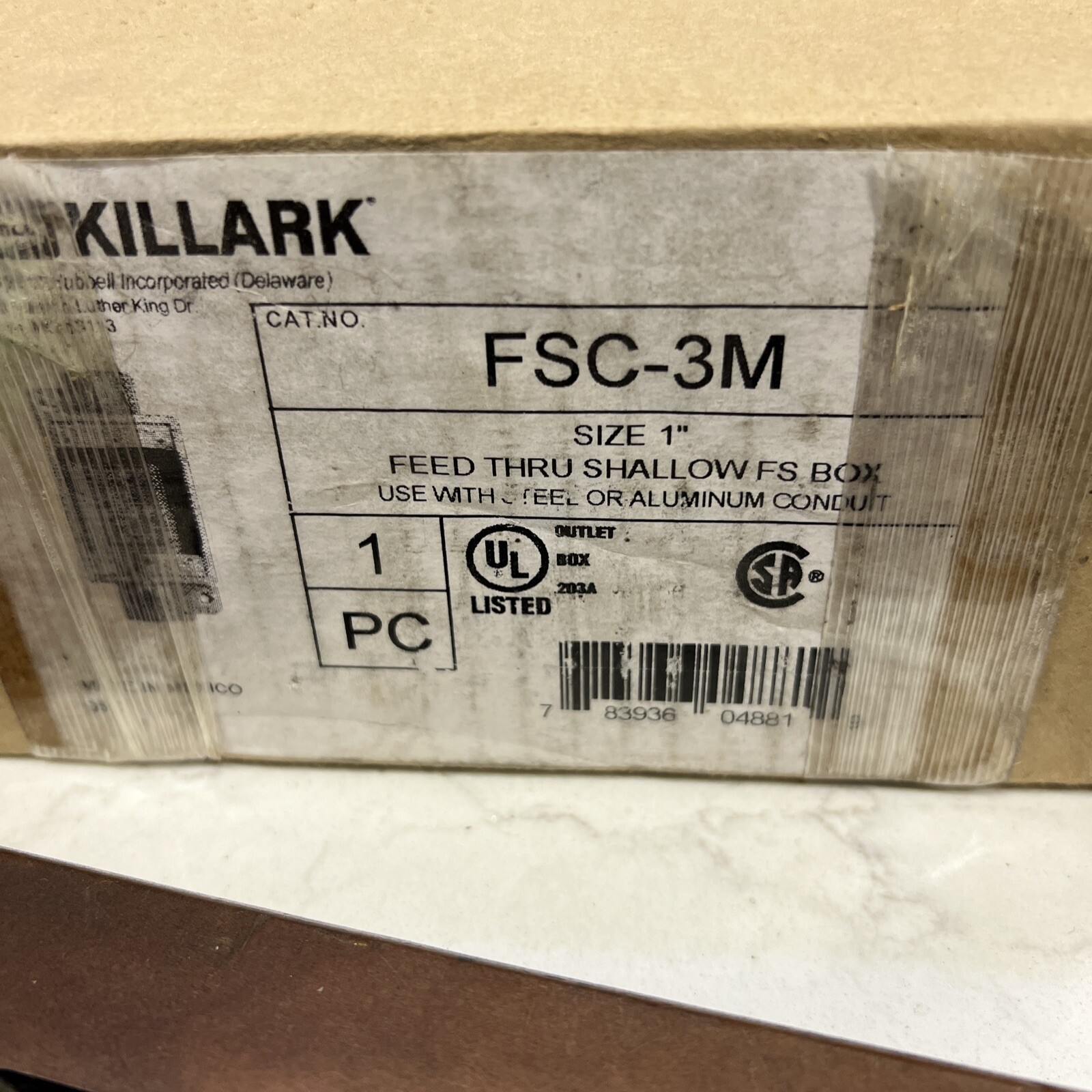 Killark NSB FSC-3M Wallplates and Accessories
