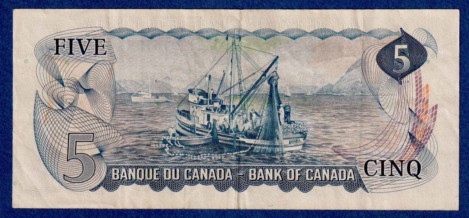 Canada $5 1972 BC-48bA / P-87b Circulated Replacement /Asterisk Note *SB1291610