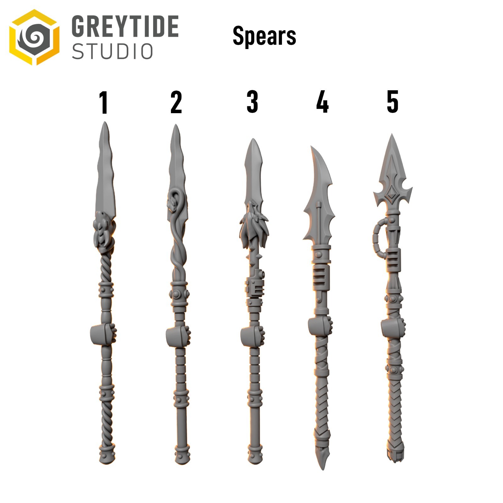 GreyTide Anvil Wardens Upgrade Kit | 100+ Custom Bits | Helmets Weapons Armor
