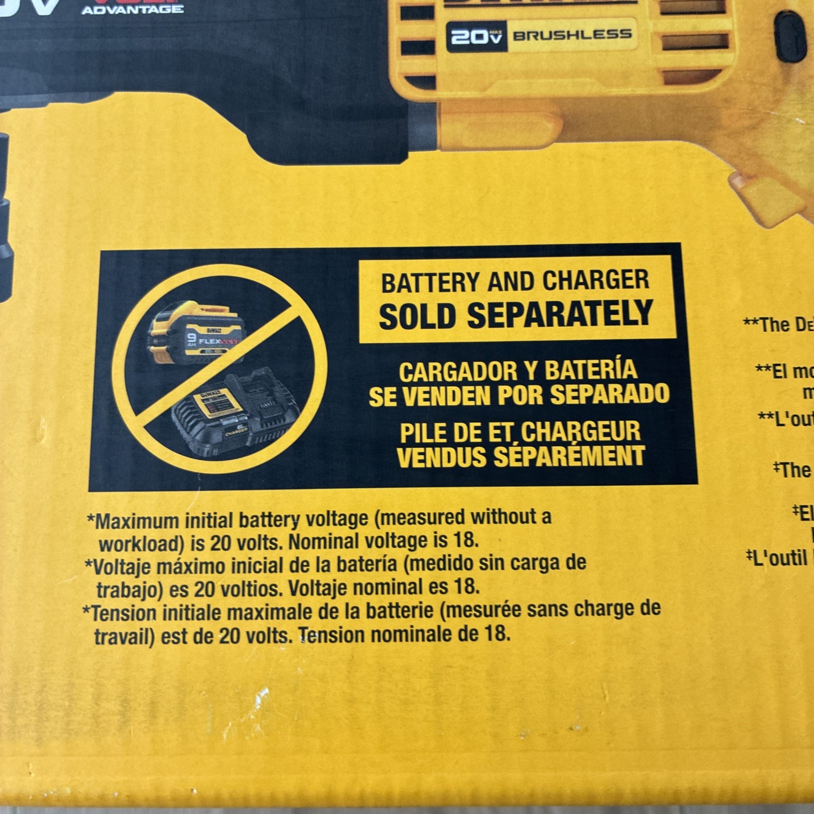 DeWalt DCD445B 20V MAX 7/16" Quick Change Stud & Joist Drill Tool Only