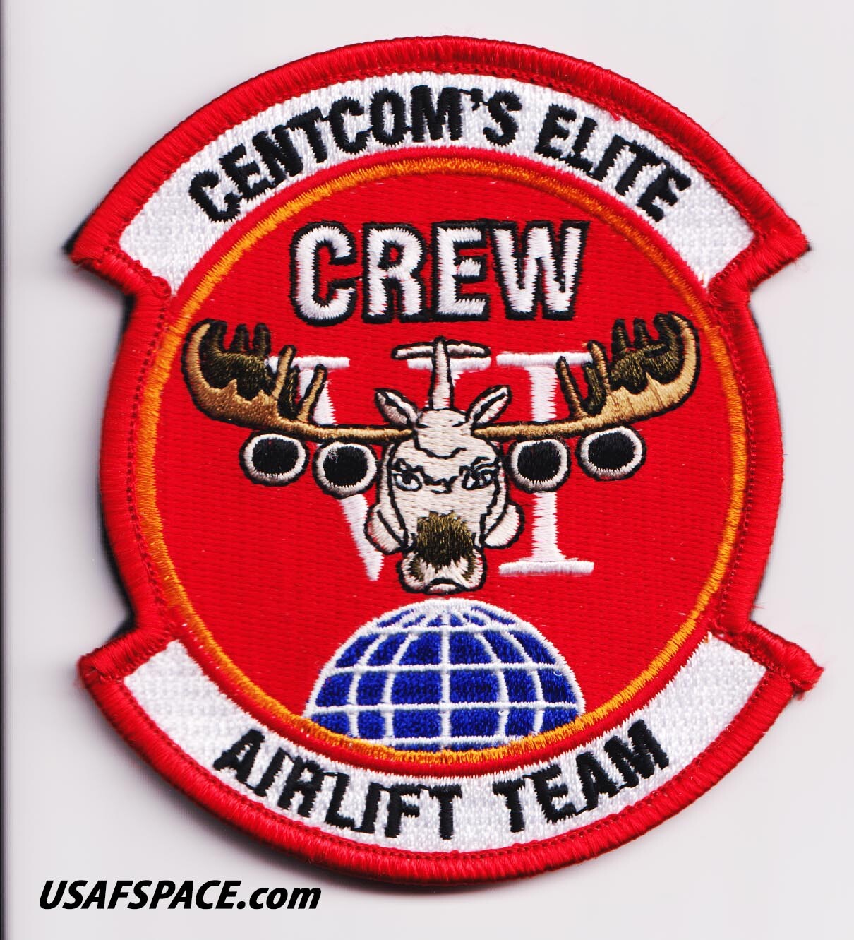 USAF 385TH AIR EXPEDITIONARY GROUP -CENTCOM AIRLIFT TEAM- ORIGINAL PATCH