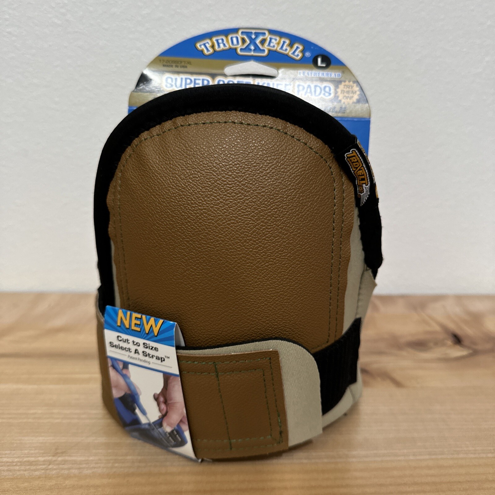 NEW SuperSoft Leatherhead Kneepads Size Large Troxell Leatherhead