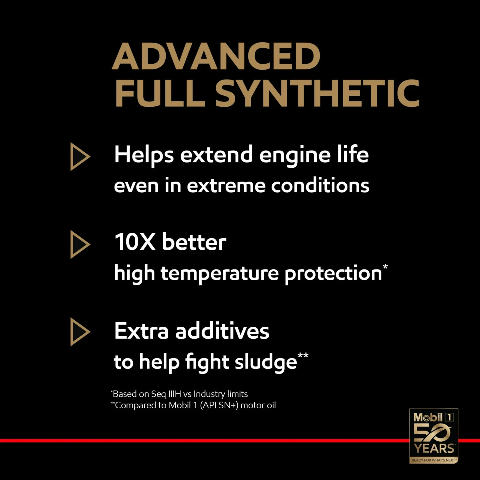 Mobil 1 Advanced Full Synthetic Motor Oil 5W-20, 5 Quart 2 Packs