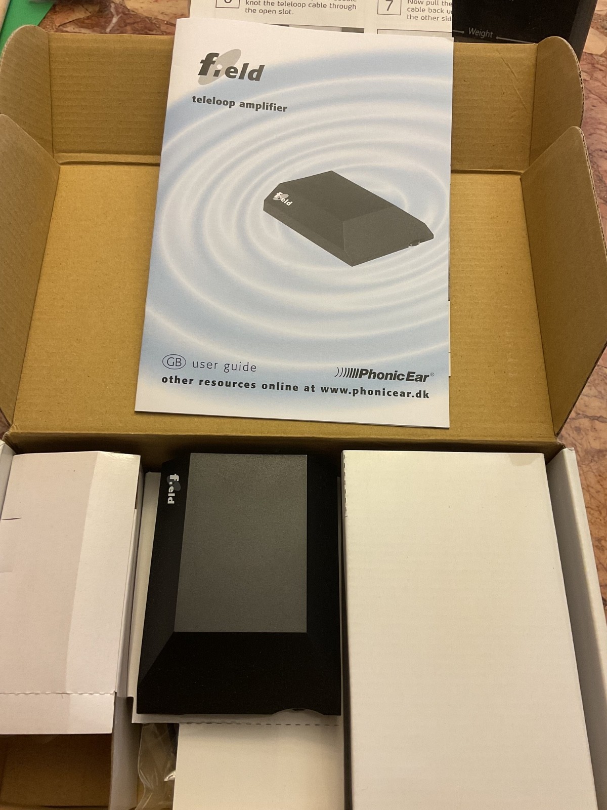 PhonicEar Field Teleloop Amplifier For Hearing Aid Users #200-02-600-10 - New