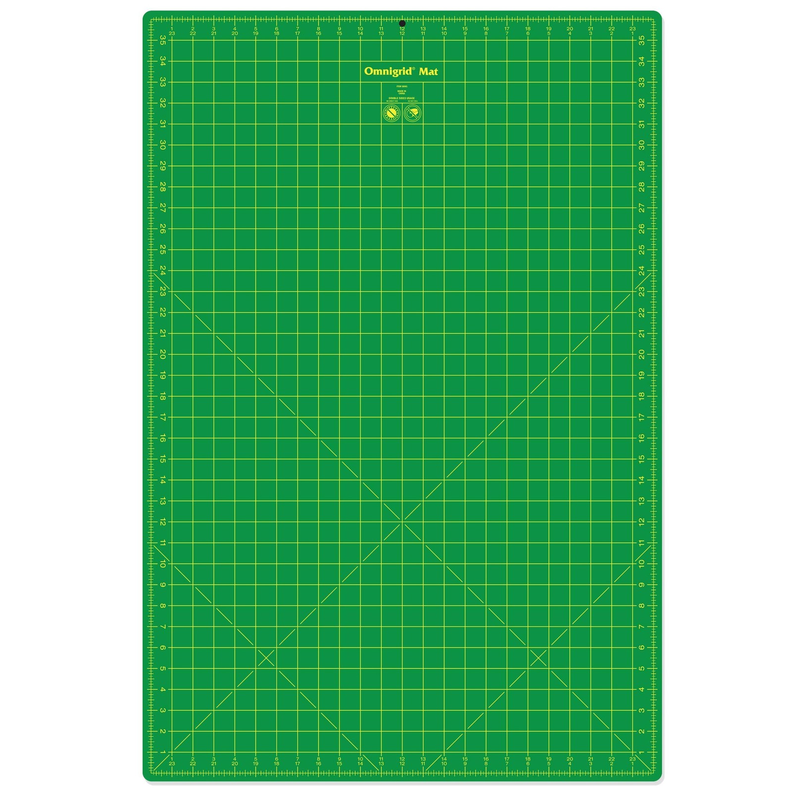 Omnigrid Self-Healing Cutting Mat - 24'' x 36'' Inch Precision Fabric Cutting...