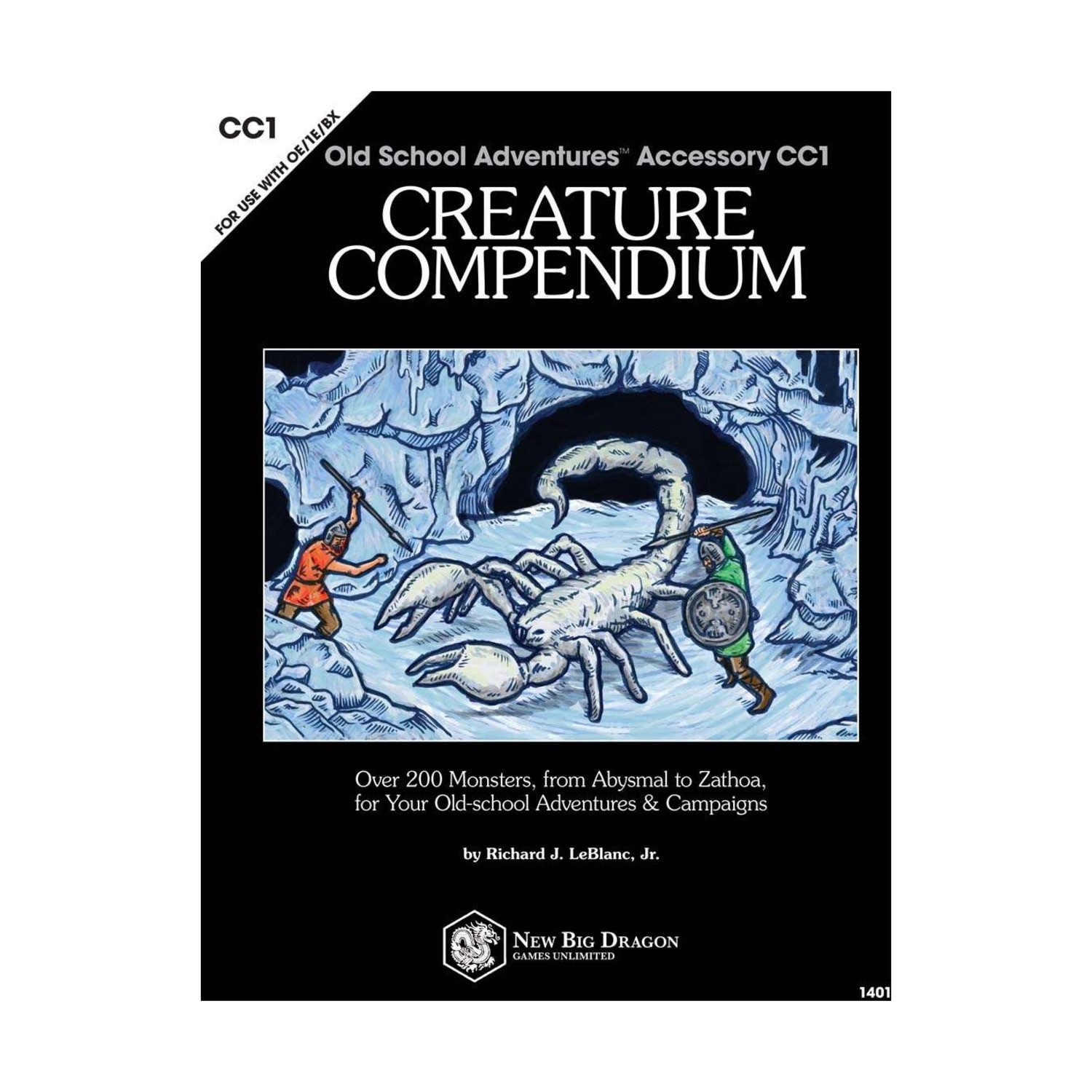 New Big Dragon RPG Creature Compendium EX