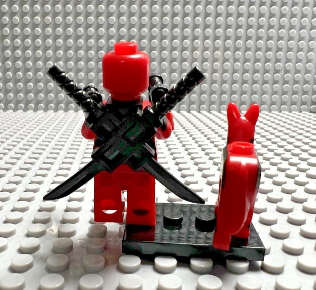 Deadpool & Dogpool Inspired Custom Figures With Accessories
