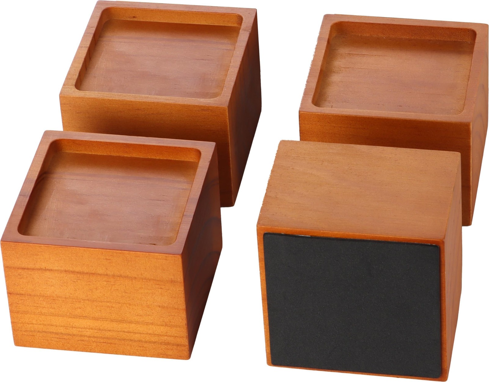 Premium Solid Pine Wood Bed Furniture Risers – 3-Inch Heavy-Duty Elevation