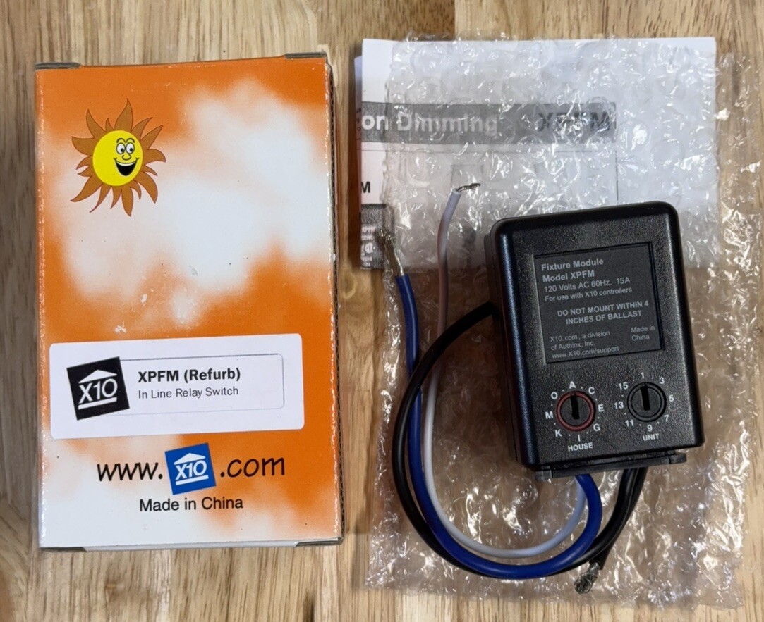 XPFM Inline Receiver Module X10 Pro New Open Box - Use With X10 Controllers