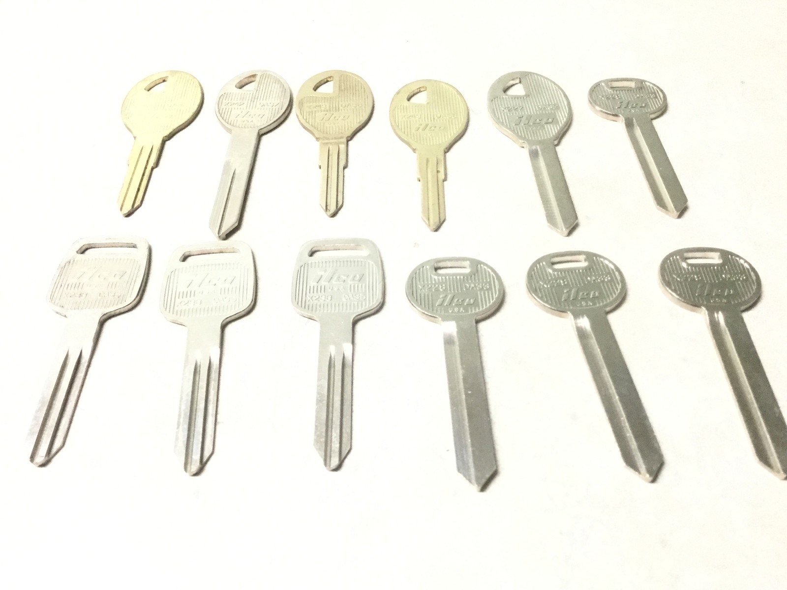 Datsun Automotive DA32, DA33, DA35, DA37 Key Blanks, Set of 12 - Locksmith