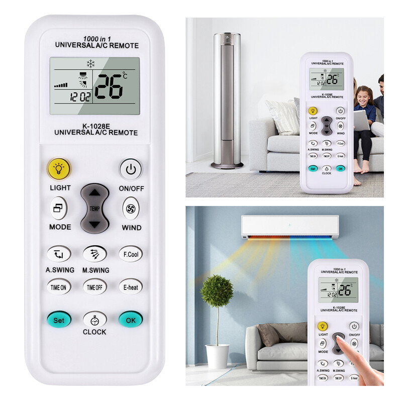 Universal A/C Air Conditioning Remote Control Replace for Multibrand over 1000