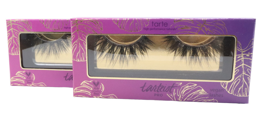 Tarte Tarteist Pro Vegan Cruelty-Free Lashes  " Heartbreaker' Set of 2~ NIB