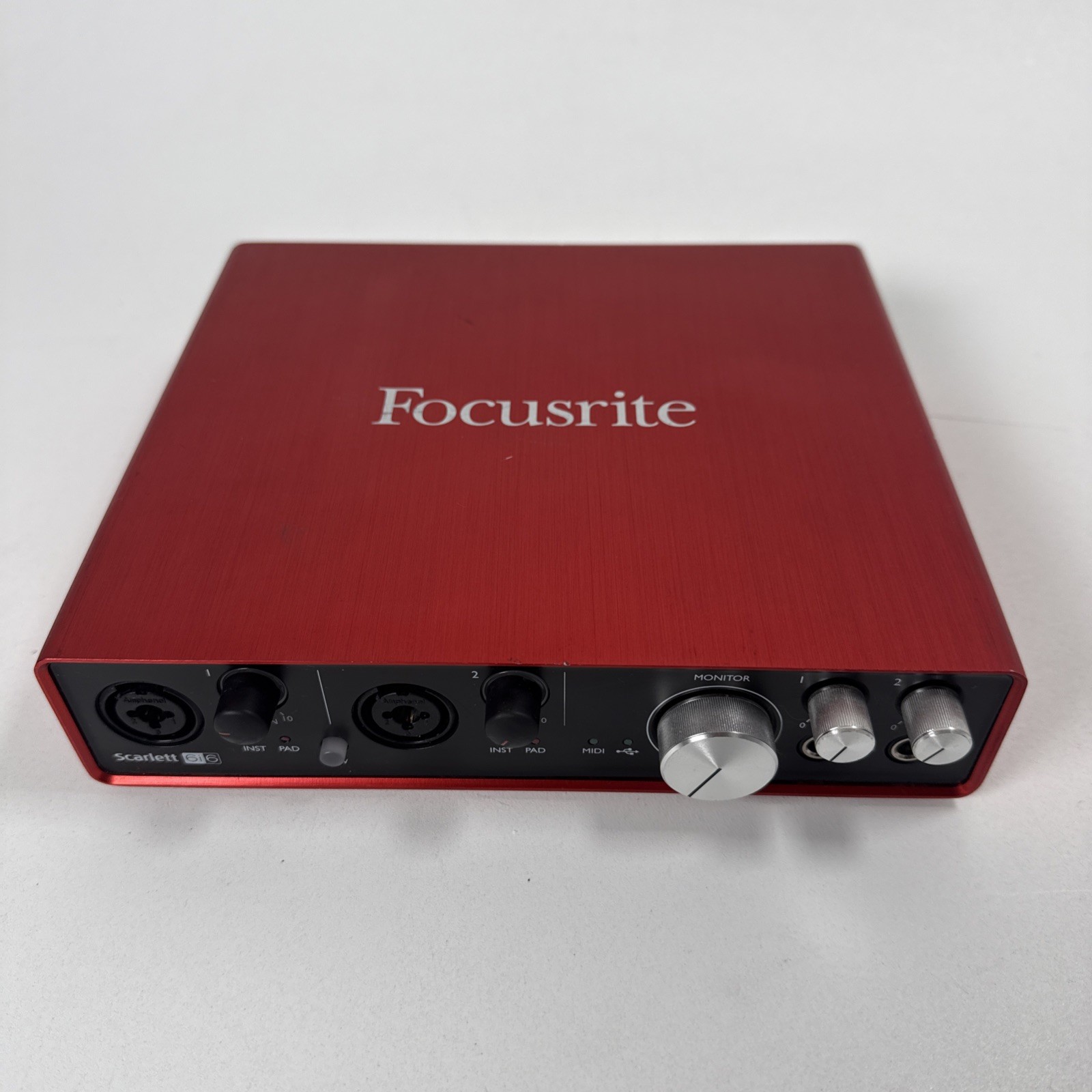 Focusrite Scarlett 6i6 2nd Gen Interface AS-IS For Parts No Power Read