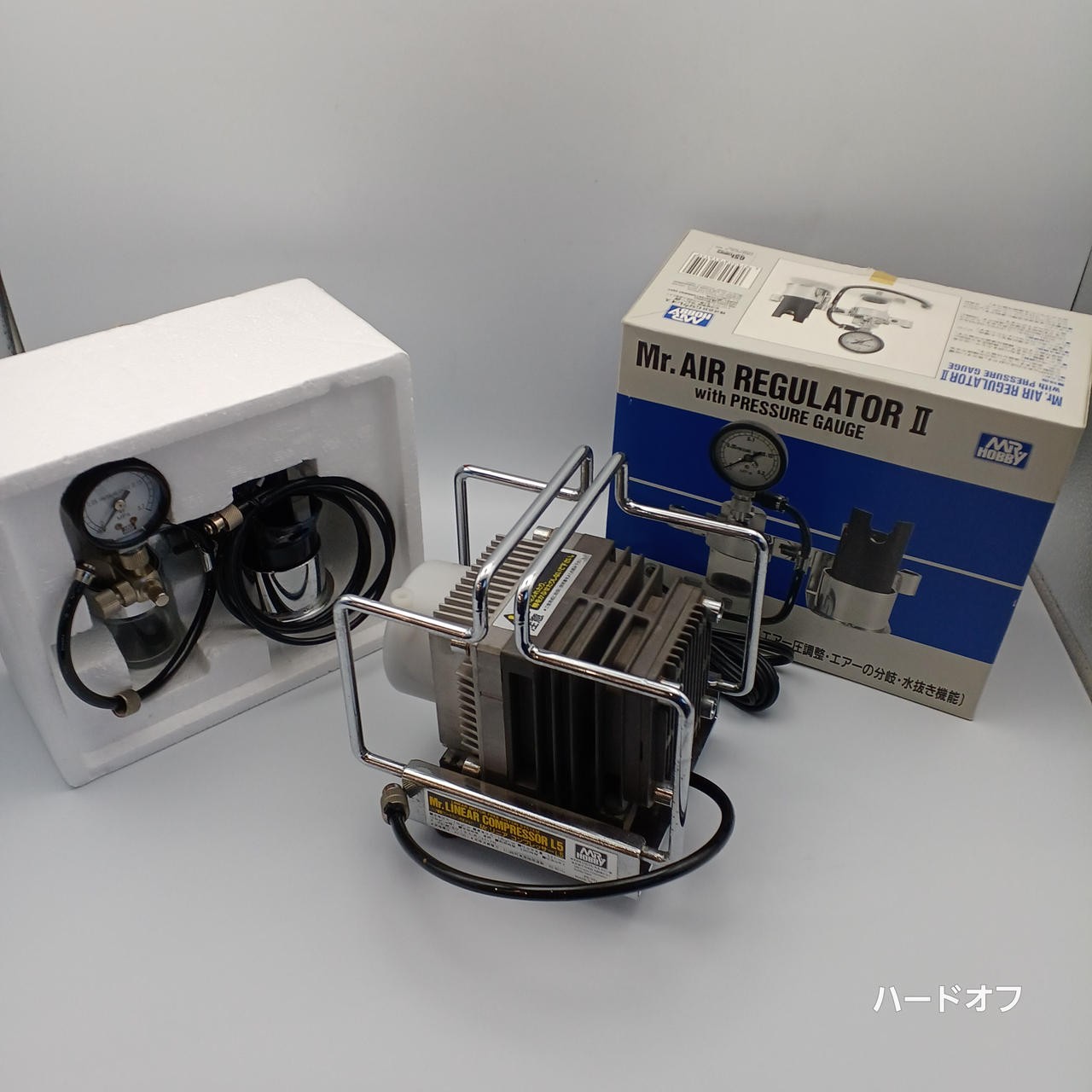GSI Creos MR Linear Compressor L5 5.27L/min Portable Air Pump Used