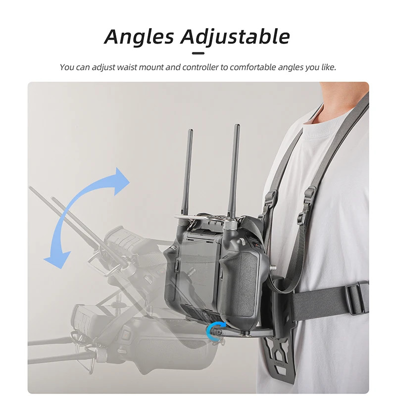 Chest Strap Remote Control Lanyard Abdomen Support Bracket for For DJI RC Plus2