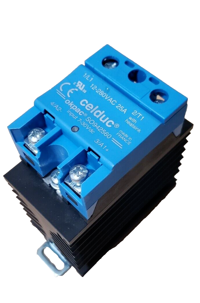 CELDUC SO942560 / S0942560 Solid State Relay 12-280VAC (Heater) AP 781822
