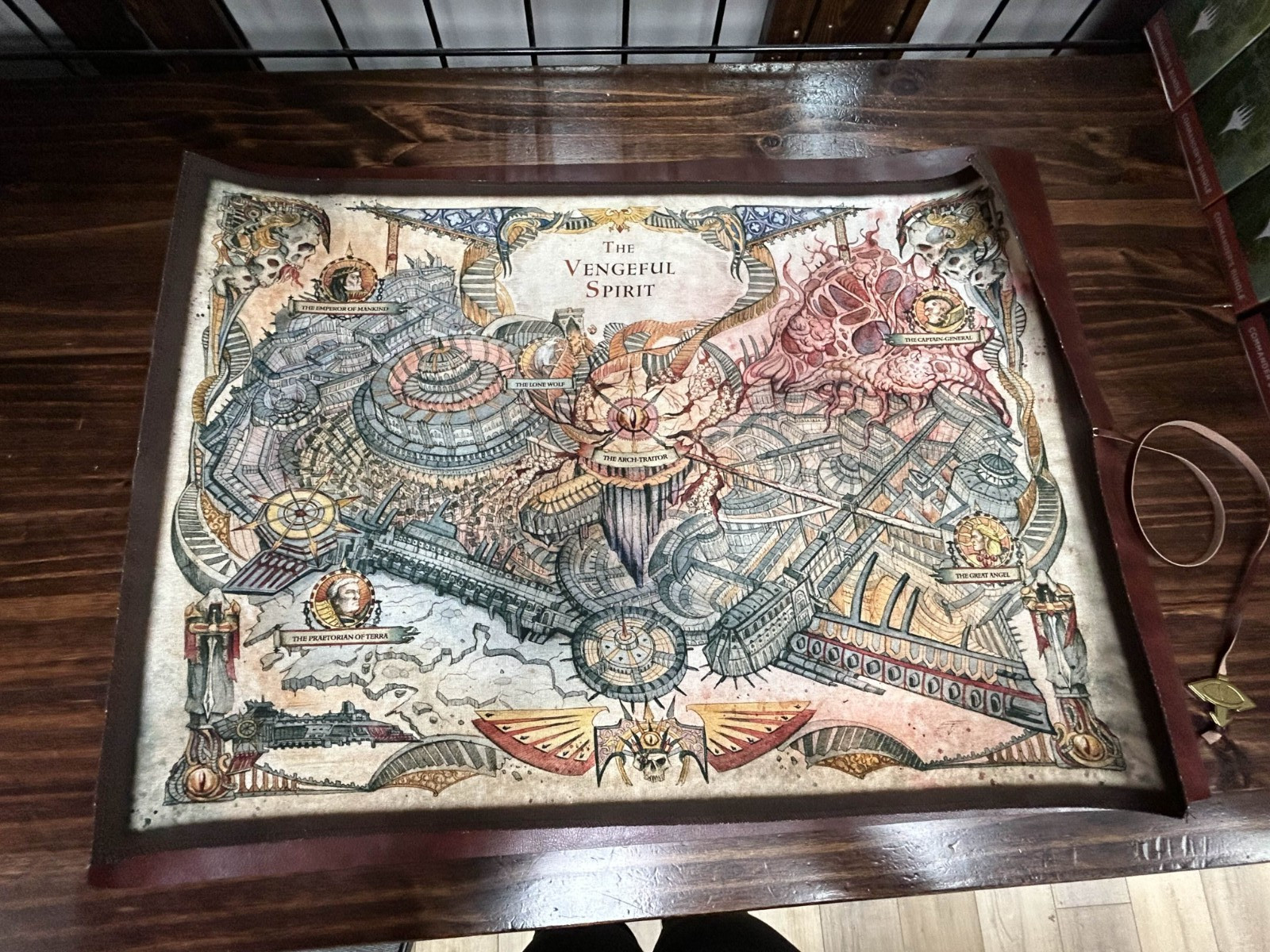 The Vengeful Spirit Limited Edition Map -  Horus Heresy, Siege of Terra