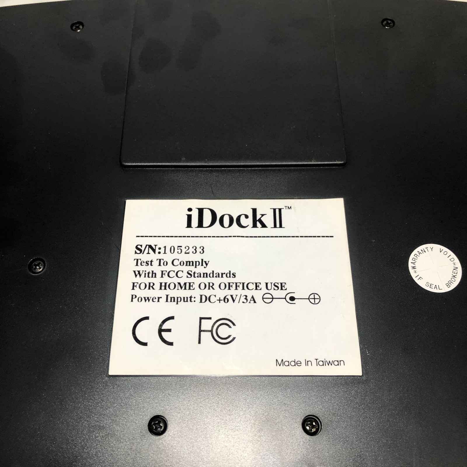 CompuCable iDock II 4 USB Ports and Floppy Drive No Cable (Untested)