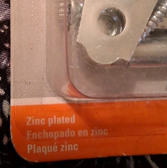 6 2pks Stanley 3" Light Strap Hinges Zinc Plated