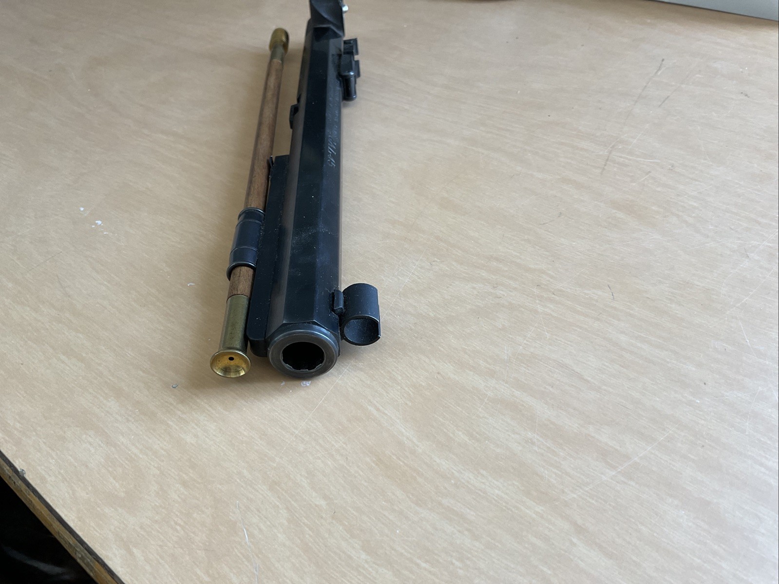 Nice! THOMPSON CENTER PATRIOT MUZZLELOADER PISTOL BARREL .45 CAL
