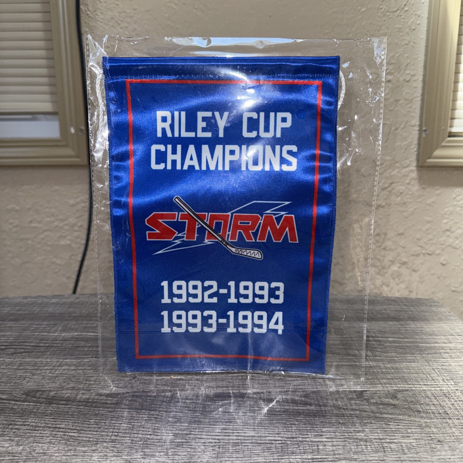 Toledo Storm Riley Cup Champions Back To Back Banner