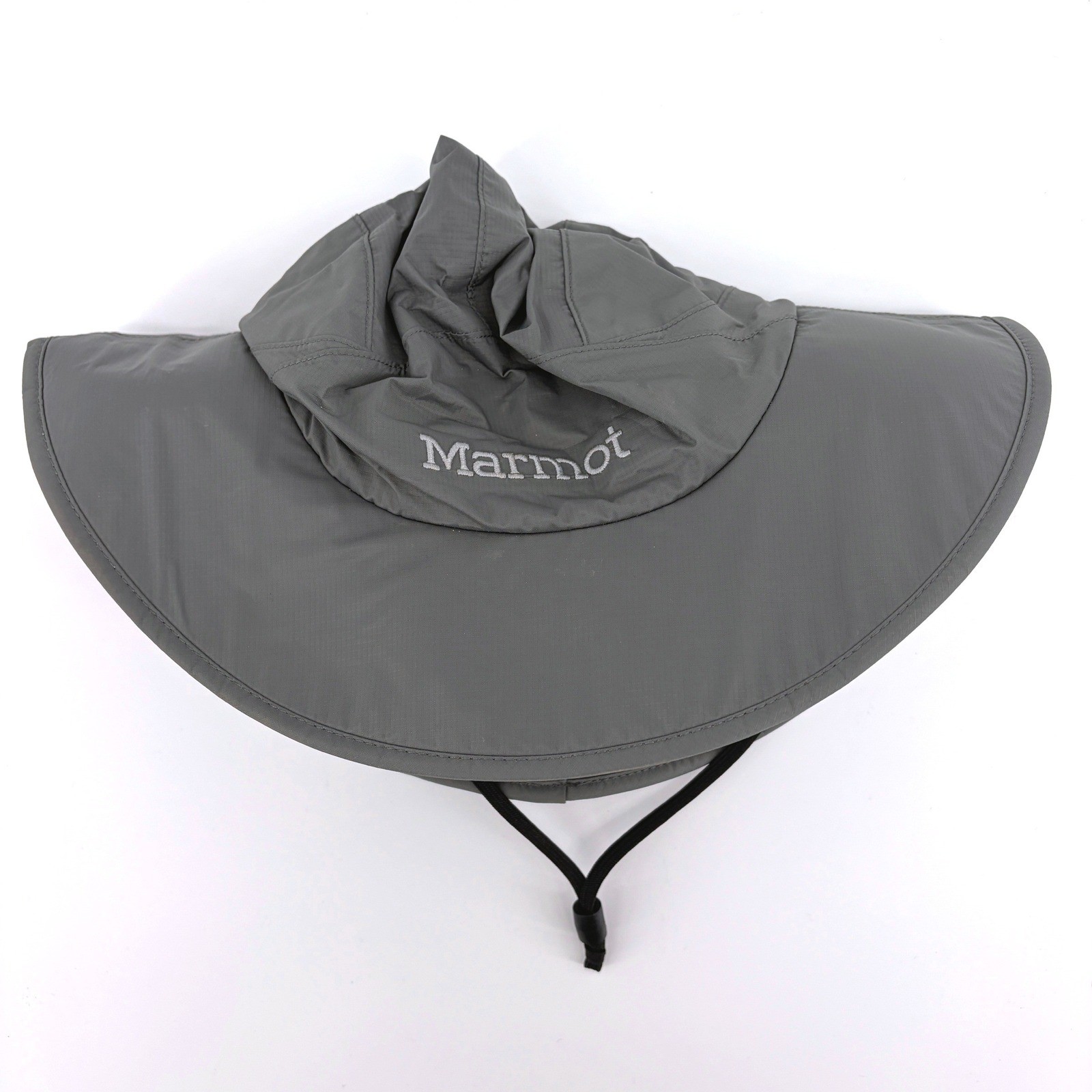 Marmot Wide Brim Sun Hat Men's S/M Gray Lightweight Outdoor Hiking Boonie Hat