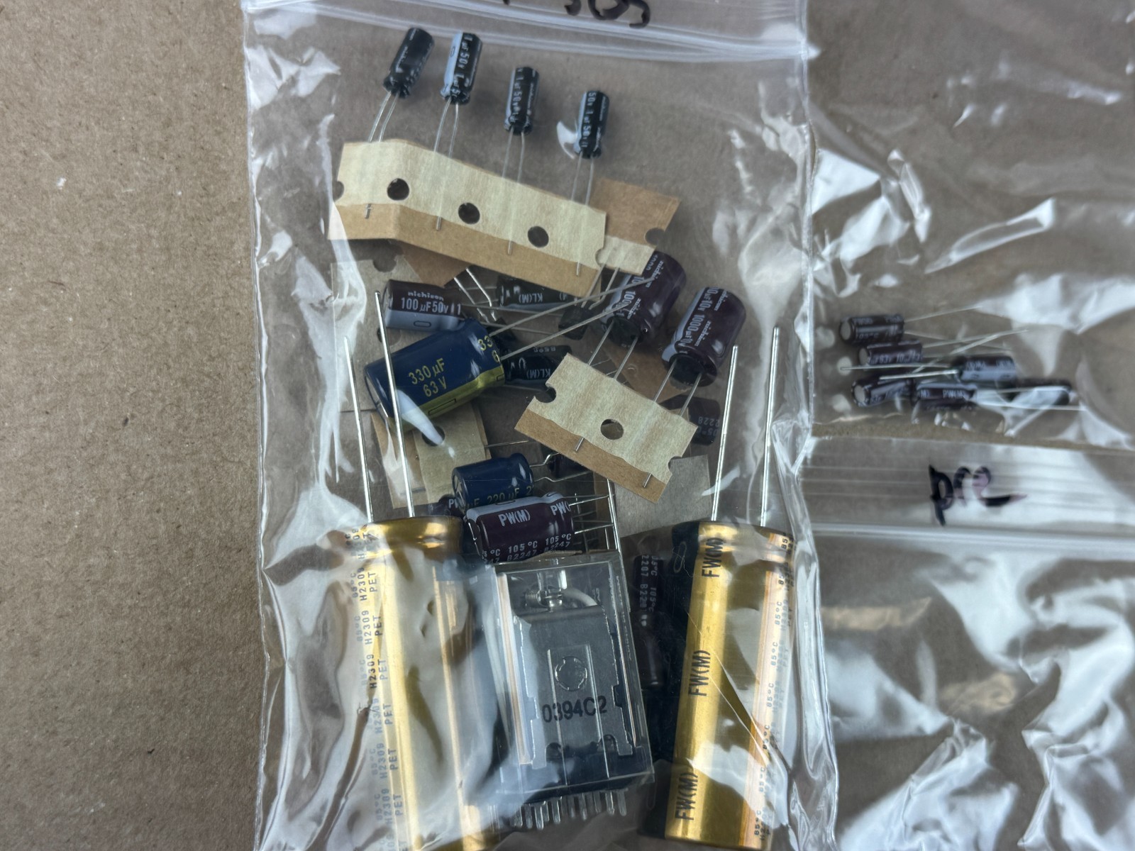 Kenwood KA-305 COMPLETE Rebuild Kit High-Quality Amplifier Recap Relay KA-3055