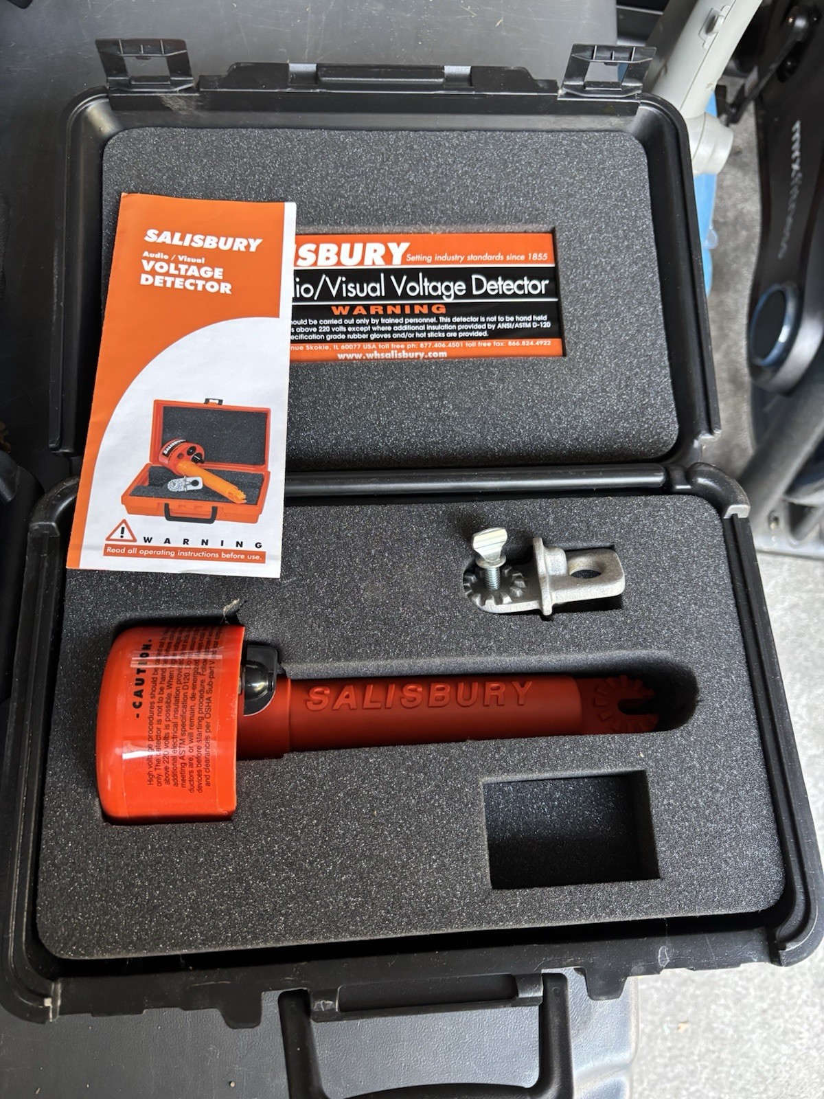 SALISBURY Model WHSCO 4344 Audio Visual AC VOLTAGE DETECTOR