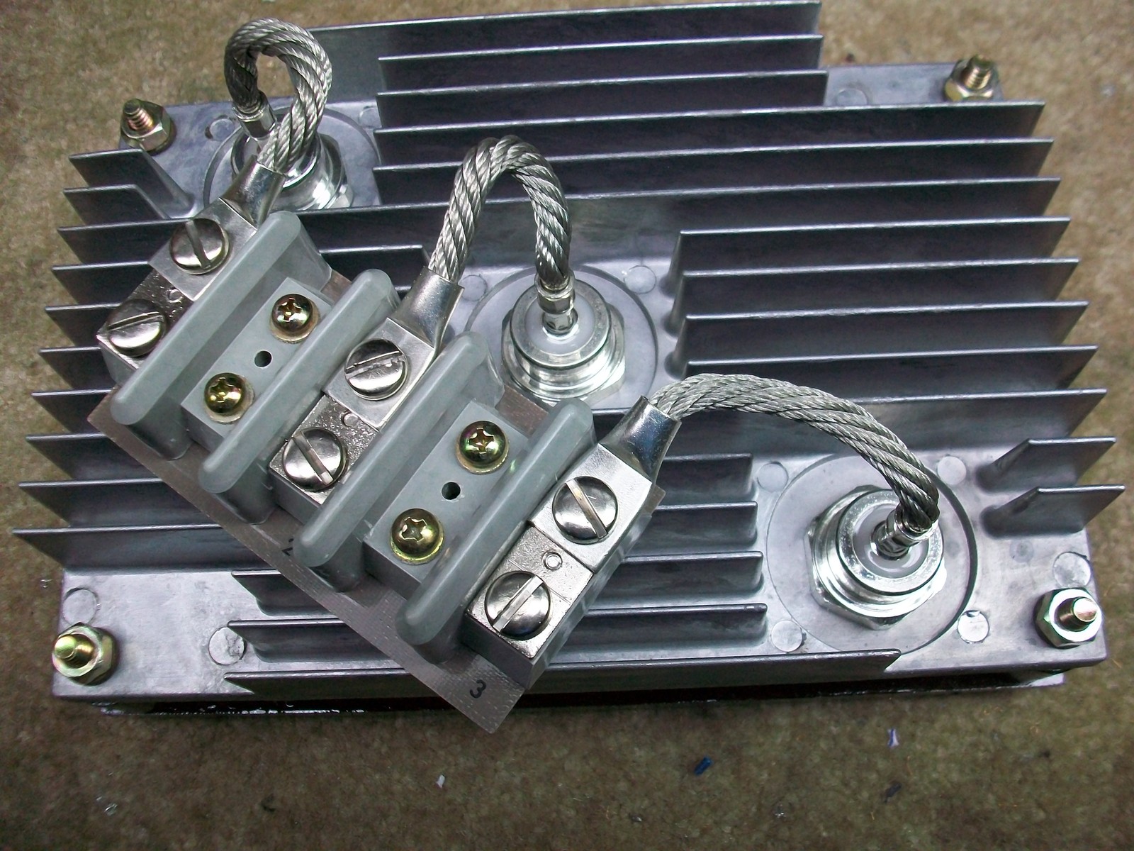 1N3086 RECTIFIERS AND HEAT SINK ASSEMBLY