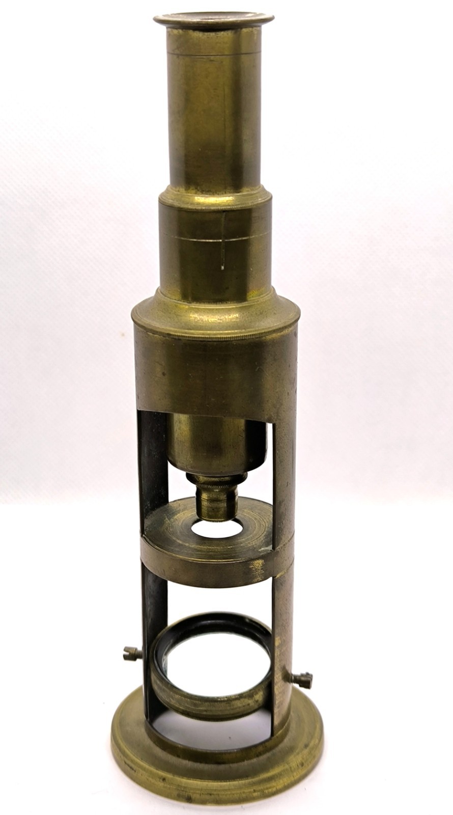 Antique Brass Field Microscope
