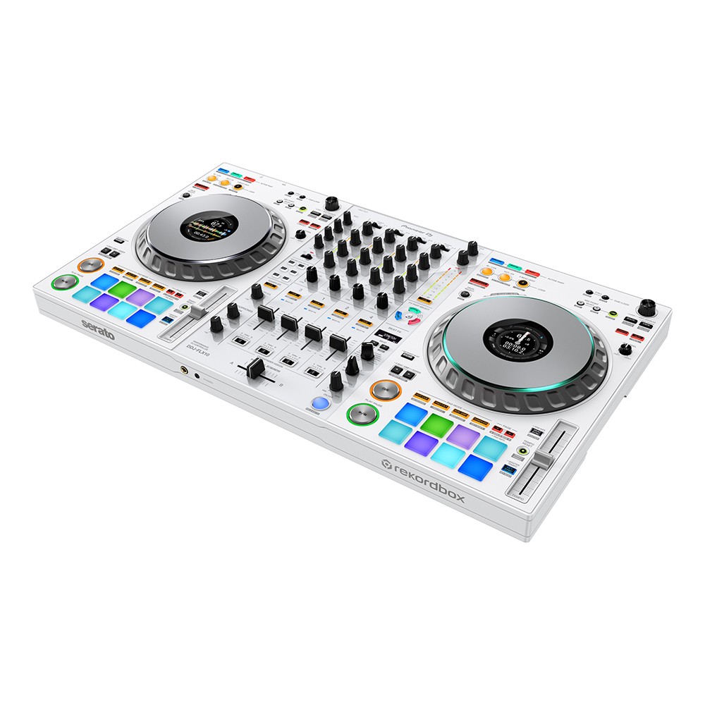 Pioneer DJ White Limited Edition DDJ-FLX10 DJ Controller with STEMS