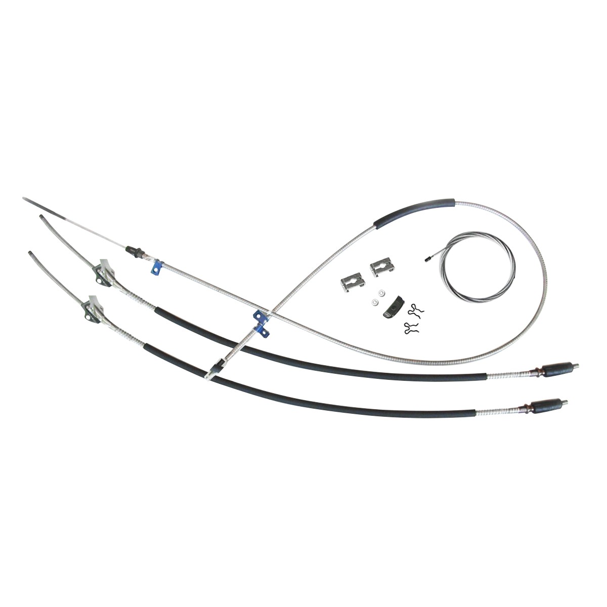 Parking Brake Cable Kit Complete Long Bed 1969-72 Chevrolet GMC K20 K2500 SS