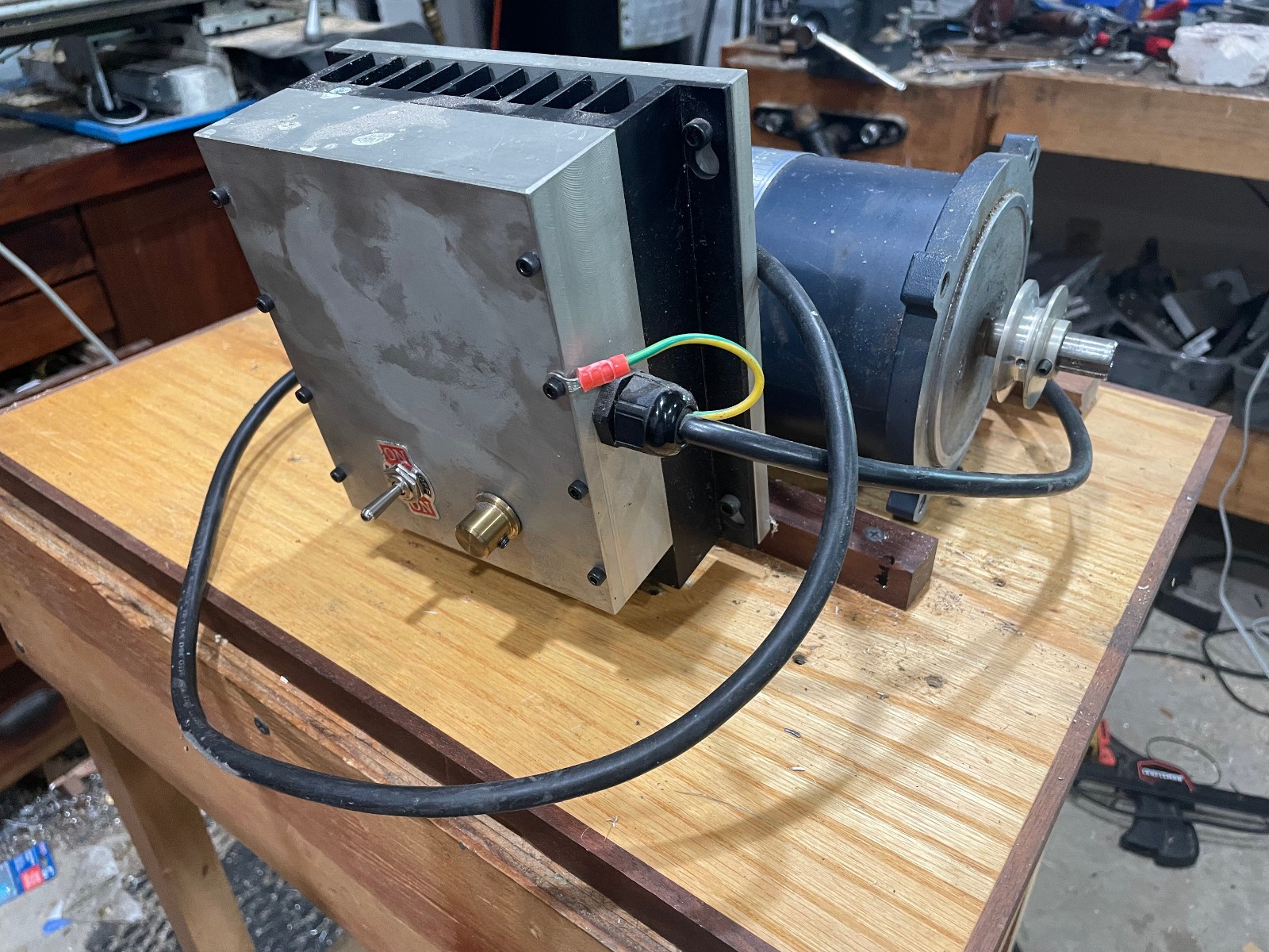 COMPLETE PLUG-AND-PLAY SYSTEM: LEESON 3/4 HP DC Motor & KB Electronics KBIC-120