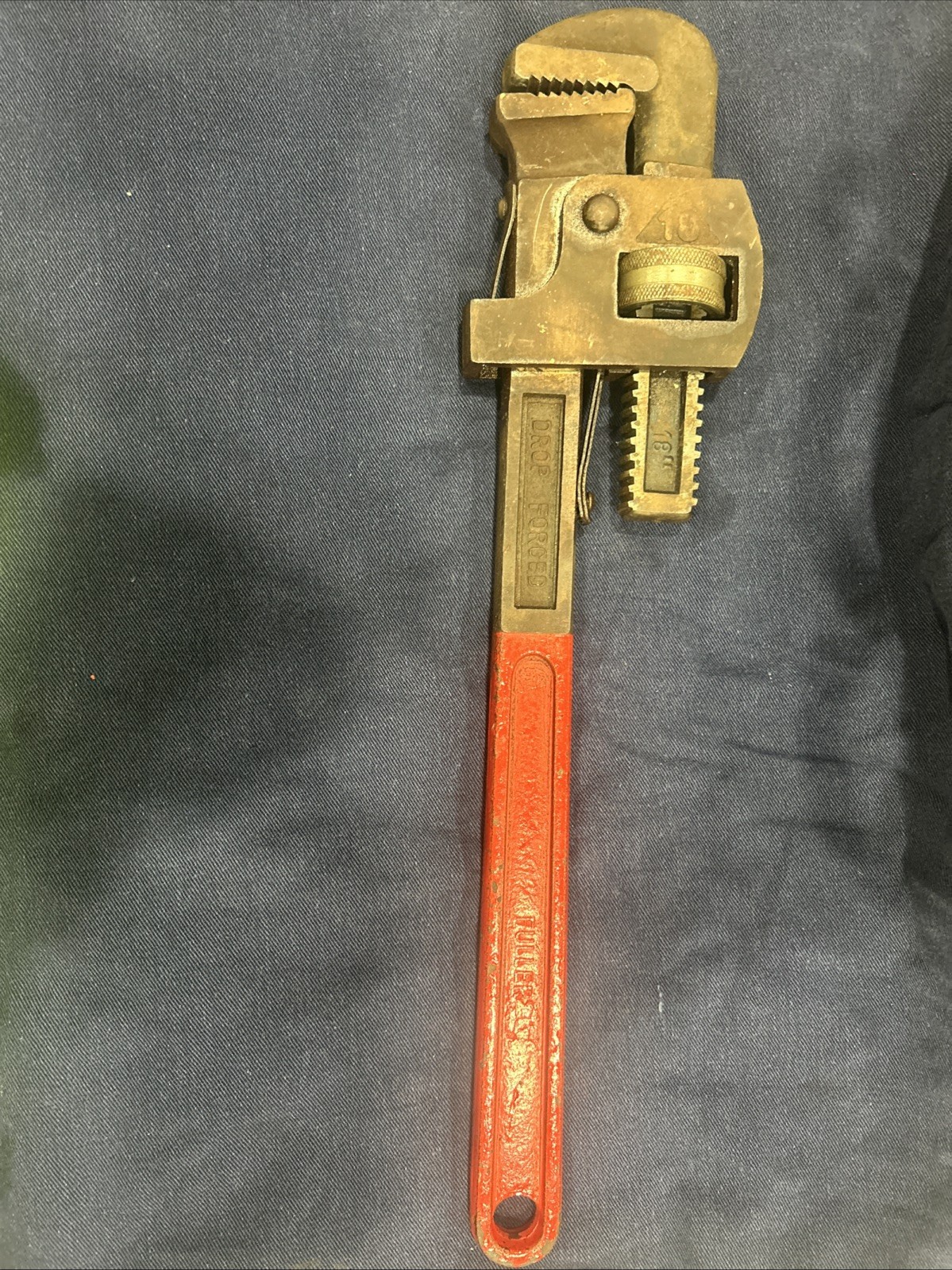 Fuller 18” Pipe Wrench BF Spain Vintage Tool