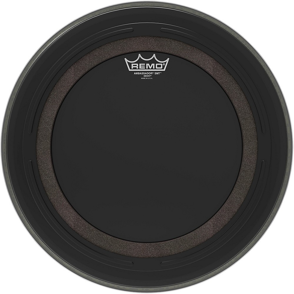 Remo Ambassador SMT Ebony Bass Drumhead  16 in.