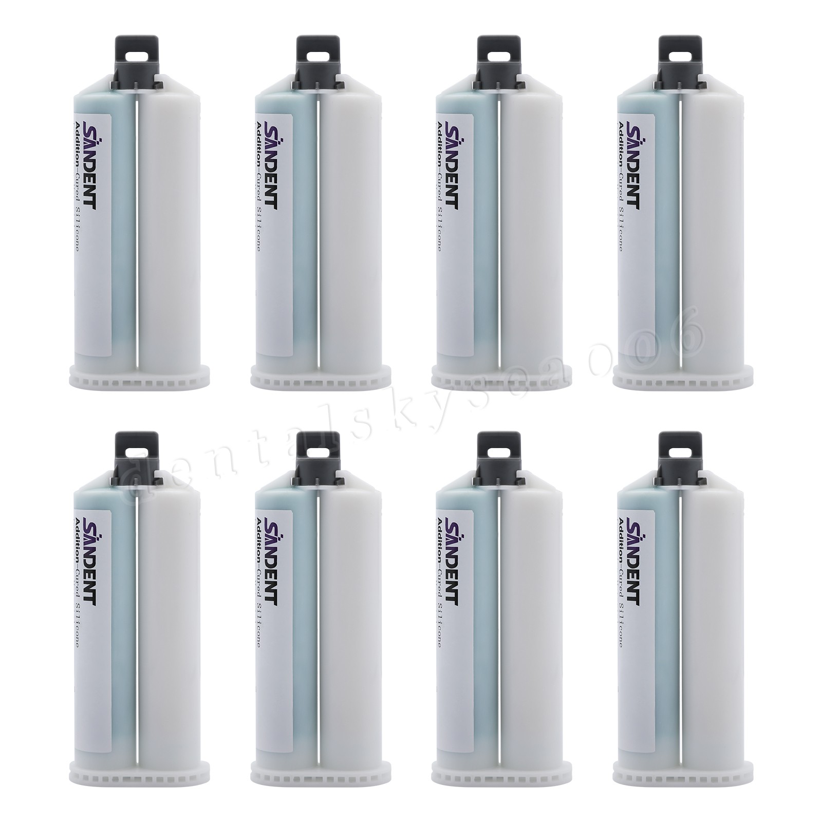 8 x Heavy Body Fast Set Dental Vinyl Polysiloxane Impression Material VPS PVS