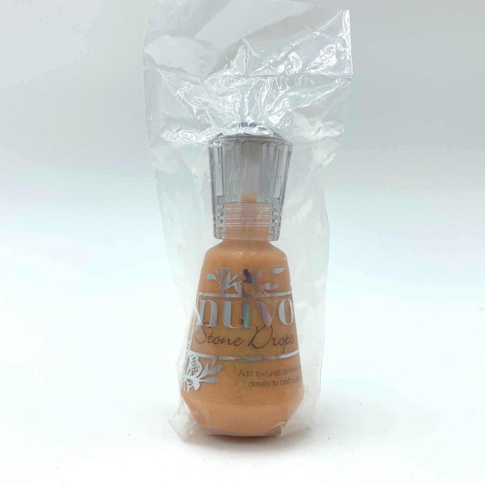 Nuvo Stone Drops 1.0 fl oz Mustard Jar