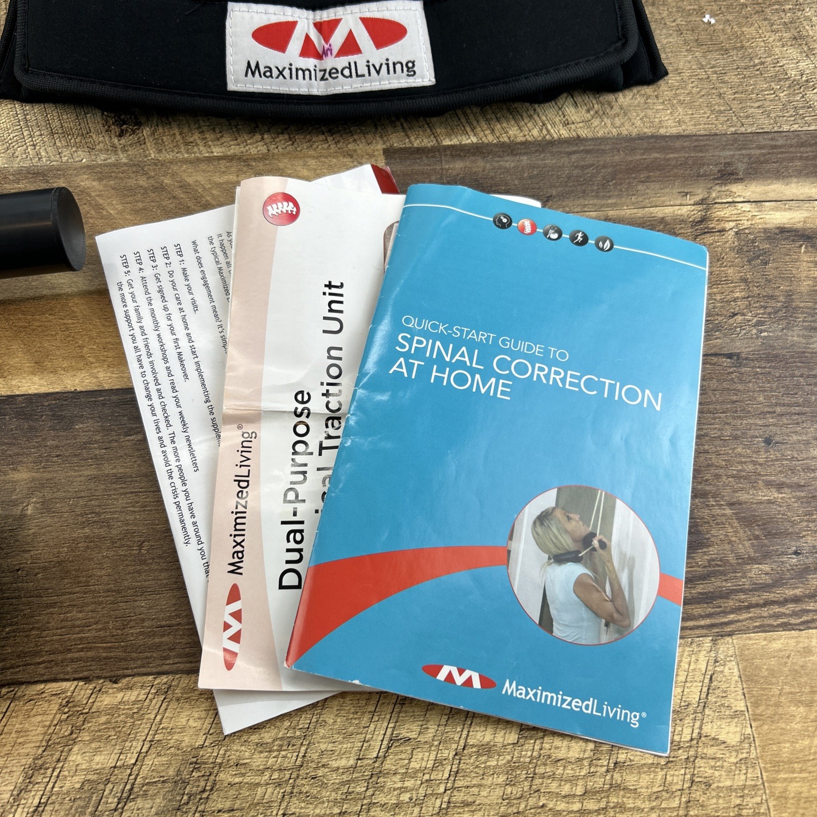 Maximized Living Cervical Traction Spinal Correction System Maxliving *READ Desc