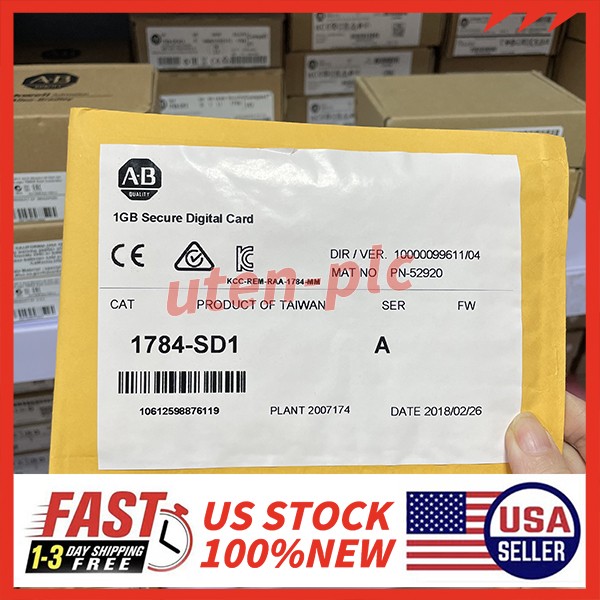 1PC New Sealed Allen-Bradley 1784-SD1 ControlLogix Module Secure Digital Card