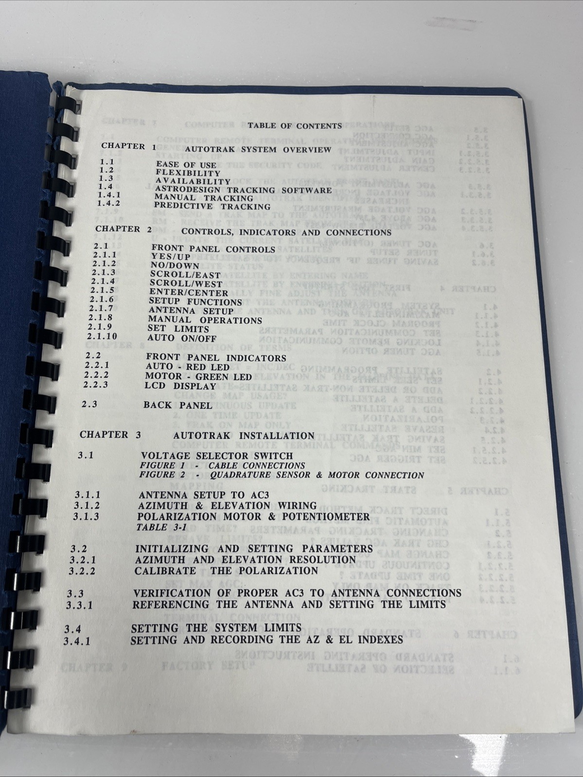 Autotrak Antenna Control System by Astrodesign AC3 Operation Manual