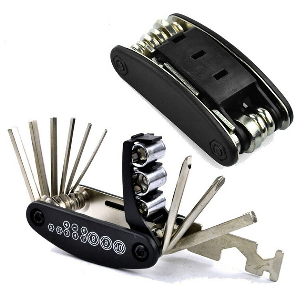 Cycling Multifunctional Repair Tool Screw Sockets 16 in 1 Road Bike Gravel MTB