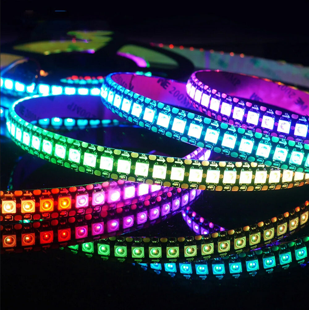 12V 5M 300LED 5050 WS2811 RGB LED Strip Light Multicolor Dream Color Addressable